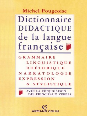 cover image of Dictionnaire didactique de la langue française